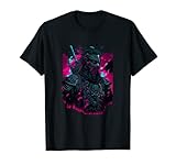 retro cyberpunk samurai camicia giapponese vaporwave estetica maglietta