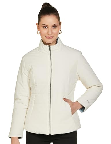 Qube By Fort Collins Polyester, Standard Length Women's Reversible