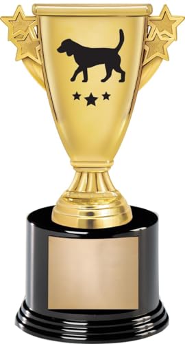 Crown Awards 7" Dogs Beagle Cup Trophy On Round Base