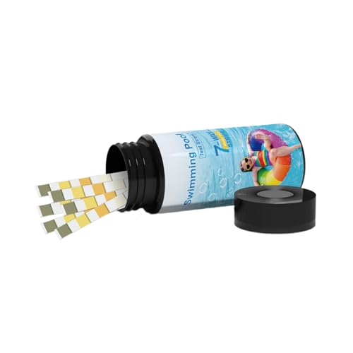 REDYY YIBOZI 50Pcs/100Pcs Drinking Water Tester Water Hardness Total Alkalinity Chlorine Bromine Test Strips Water Quality Tester Water Tester Strips, 50 items