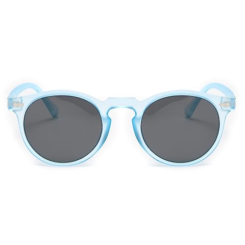 Image of Vintage Polarized Sunglasses for Men Women Round Retro Classic Fashion Eyewear UV400 Protection Sun Glasses