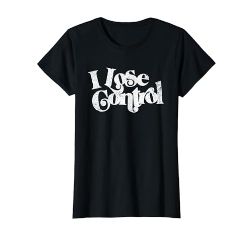 Teddy Swims I Lose Control T-Shirt, Women, Black, X-Large