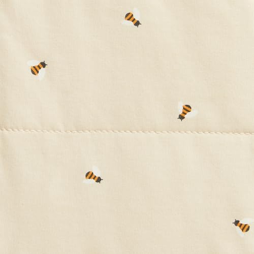 Image of Love to Dream Swaddle UP Warm, 2.5 TOG, Dramatically Better Sleep, Allow Baby to Sleep in Preferred Arms Up Position for Self-Soothing, Secure Fit Calms Startle Reflex, 5-8.5lbs, Oatmeal Bees