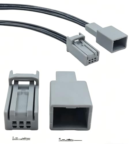 Evita falsos contactos con el conector eléctrico MX34003SF1 hembra de 3 pines y 15cm 2