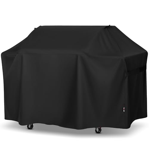 Unicook Grill Cover Compatible with Weber Genesis 400 Series, Heavy Duty Waterproof Outdoor BBQ Cover, Fade Resistant Barbecue Protector, Compared to Weber 7758, Fits Grills up to 69 Inches Wide