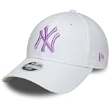 White New Era MLB York Yankees Essential 9Forty Cap One Size