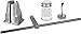 Dixon BW10AT Barway Booster Installation KIT 1" with Alum Clamps, 10" ID, Steel
