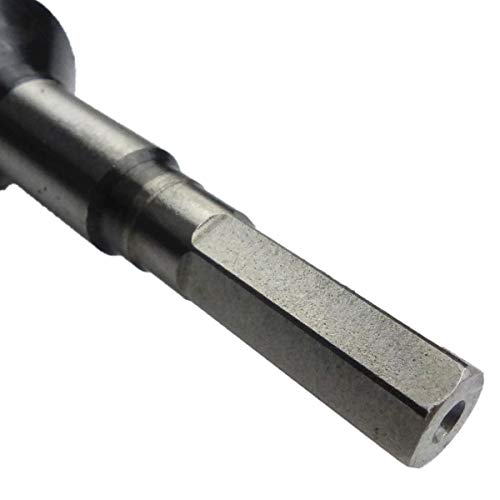 Drill Bit Diameter 25 mm x 600 mm Wood Twist Drill Bit Type Lewis Bar Drill Bit Shape Lewis New for Soft and Hardwood Hexagonal Shank Bohrfux