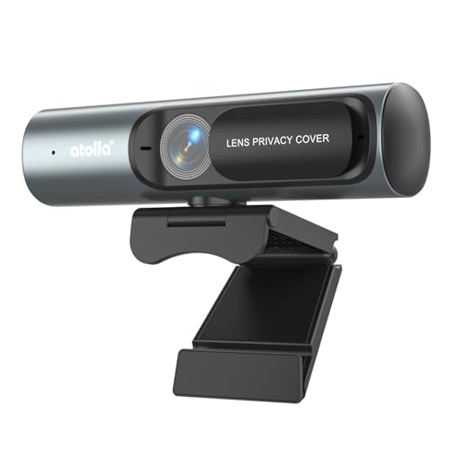 Amazon.co.jp: Webカメラ ウェブカメラ HD 2K 500万画素 広角レンズ