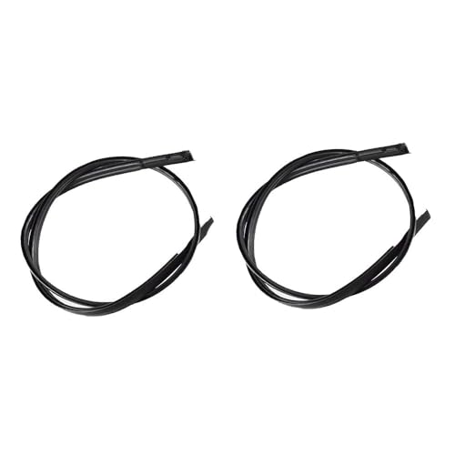 2PCS Black Car Roof Molding Trim Kit for Toyota Corolla 2009-2013 Top Decoration