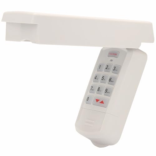 Overhead Door Wireless Garage Keypad - OKP-BX, Weather-Resistant, Easy Install, White