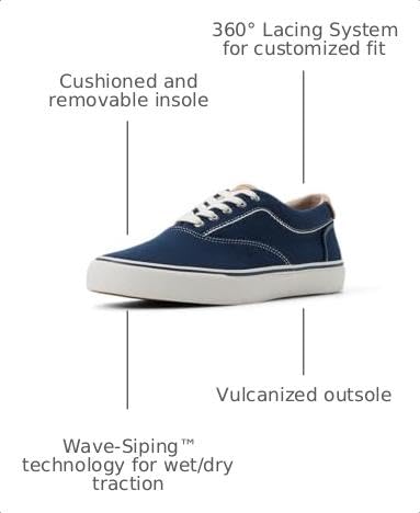 Image of Sperry Mens Helm CVO Canvas Sneaker