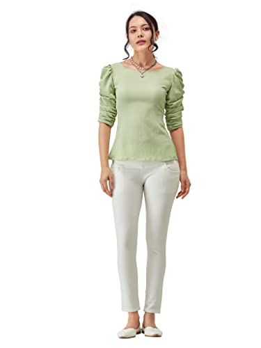 Image of AASK Casual Solid Women Top