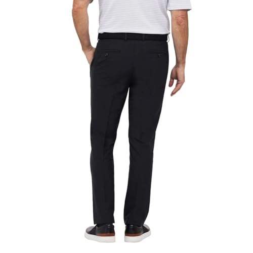 Greg Norman Men's ML75 Microlux Performance Classic Stretch Chino Pant (as1, Waist_Inseam, Numeric_34, Numeric_29, Regular, Regular, Black)2