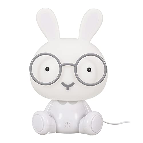 HOME DECO KIDS - La11042 - Lampe LED Table Lapin Enfant Deco Chambre d'enfant Luminaire Veilleuse