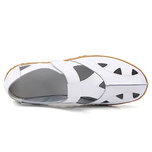 Women's Fashion Comfortable Loafers, Flat Cutout Breathable Sandals, Slip On Lightweight Driving Shoes2