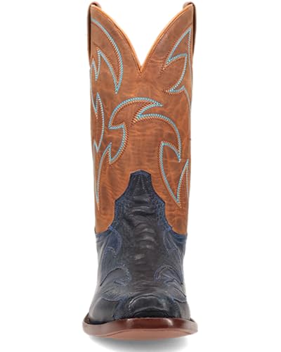 Dan Post Men's Exotic Ostrich Leg Western Boot Square Toe - Dps11104
