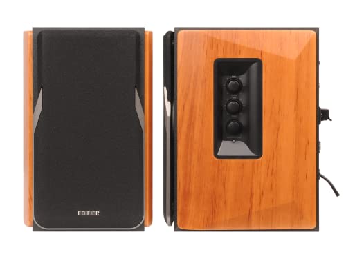 Edifier R1380T Bois – Enceintes Studio bibliothèque Actives, Télécommande IR, 2 Entrées RCA, Prises Optique et Coaxiale… - Les Beatles, Paul McCartney, John Lennon, RIngo Starr, George Harrison Edifier R1380T Bois - Enceintes Studio bibliothèque Actives, Télécommande IR, 2 Entrées RCA, Prises Optique et Coaxiale… – Image 6