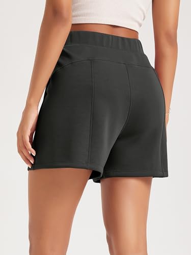ODODOS Modal Soft Relaxed Shorts with Pockets for Women High Wasit Casual Shorts2