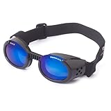 Doggles ILS Medium Metallic Black Frame and Smoke Lens