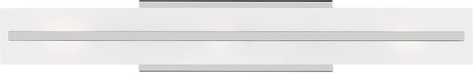 Generation Lighting 4654303-05 Dex Vanity, 3-Light 180 Total Watts, Chrome