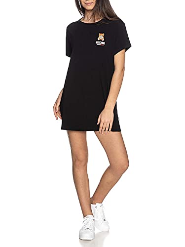  Moschino Abito Corto Underwear da Donna Nero