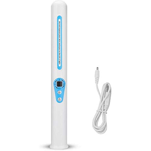 CheungLee Portable UV Light Sterilizer, Professional UV-C Sanitizer Wand, Ultraviolet Ozone Germicidal Disinfection Lamp, for Home Office and Travel Use to Kills Germs Virus Mold Bacteria CheungLee Portable UV Light Sterilizer, Professional UV-C Sanitizer Wand, Ultraviolet Ozone Germicidal Disinfection Lamp, for Home Office and Travel Use to Kills Germs Virus Mold Bacteria