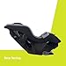 Baby Trend Trooper™ Slim 3-in-1 Convertible Car Seat, Dash Black