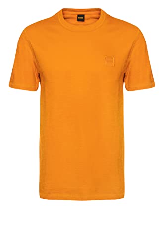 BOSS Tegood T-Shirt, Orange Ouvert, XL Homme