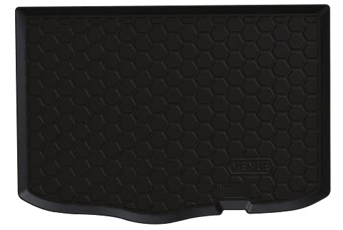 Image of GFX Trunk Boot Dicky Mat Rear Mats (After-Market) Compatible with Venue (2019-2021)