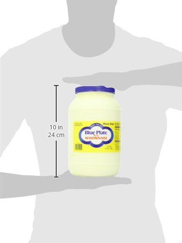 Image of Blue Plate Real Mayonnaise, 128 Fl Oz Jar (Pack of 3)