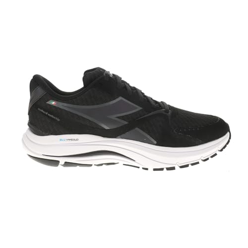 Diadora Womens Mythos Blushield 8 Vortice Hip Wide Running Sneakers Shoes - Black