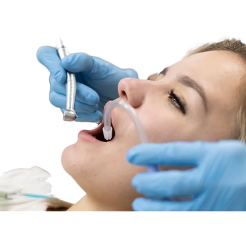 Dental Saliva Ejectors, Reinforced Flexibility, Disposable Evacuation Suction Tips Colors Blue, Pink, Green and Clear, 100pcs Pack and 1000pcs Pack (100, Clear Transparent)