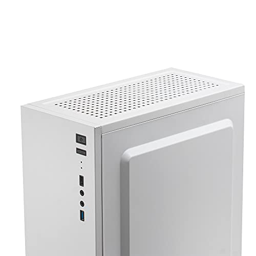 Boîtier de jeu ATX à ventilation Convect-Cool Mars Gaming MC100 blanc
