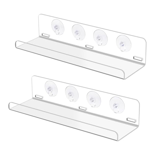 Kixolazr Estante para ventana de plantas, soporte transparente con ventosa, soporte para plantas de montaje en pared, para apartamentos, amantes de la naturaleza, jardineros, oficina, balcón, cocina