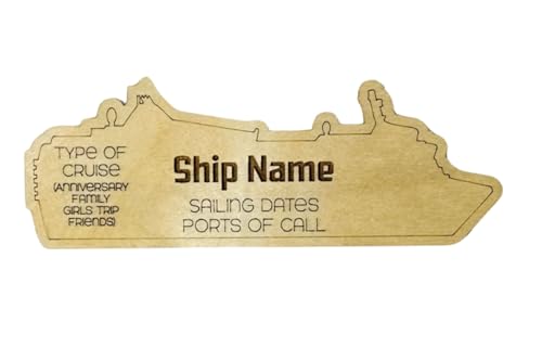 Imanes decorativos personalizados en forma de barco de crucero miniatura 1