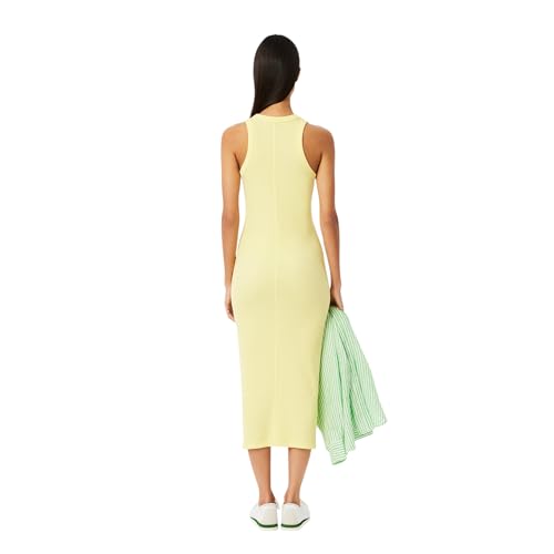 Image of Lacoste Women's Core Collection Slim Fit Sleeveless T-Shirt Dress