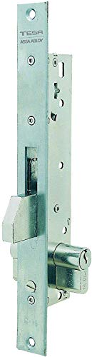 Tesa Assa Abloy 221438AI Cerradura Monopunto De Palanca Deslizante Para Perfiles Metálicos Inoxidable Entrada 30 mm 2214