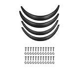 Compatible with Nissan Hardbody D21 720 1983-1994 4.5' Car Wheel Arch Fender Flares Mudguard Mud Splash Guard Wheel Eyebrow Extra Wide
