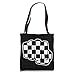 Checkerboard Checkered Fist Tote Bag