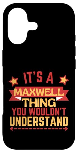 Maxwell ���O �}�N�X�E�F���ւ̖ʔ����M�t�g �X�}�z�P�[�X iPhone 17 �p