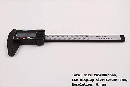 Calibrador digital de 150 mm que evita errores de medición en piezas milimétricas 4