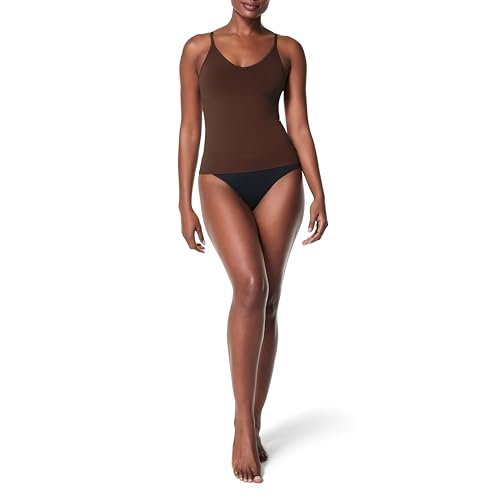 Image of SPANXsculpt Power Series Cami - Camisole Shapewear for Women - Adjustable Straps - V Neck - Soft, Seamless Cami