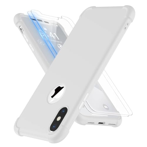 [Artigianato Squisito] Custodia Antiurto ORETech 360 robusta copre ogni pollice del corpo e schermo del vostro iPhone X/iPhone XS con solo 0,9 mm di spessore e 10 grammi per mantenere il tocco originale.