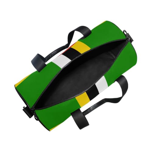 Bolsa de deporte con bolsillo interior y estampado de Dominica 5