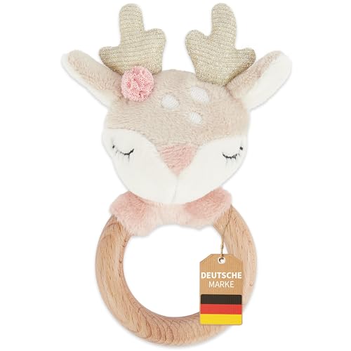 Bieco Reh Ella Greifling Baby Holz | Babyrassel Holz | Kuscheltier Baby Reh Mädchen | Rasseln & Greiflinge Babyrassel 0 Monate Baby Rassel Reh Rassel Holz Baby Greifling Reh Ella Bieco Babyspielzeug Bieco Reh Ella Greifling Baby Holz | Babyrassel Holz | Kuscheltier Baby Reh Mädchen | Rasseln & Greiflinge Babyrassel 0 Monate Baby Rassel Reh Rassel Holz Baby Greifling Reh Ella Bieco Babyspielzeug