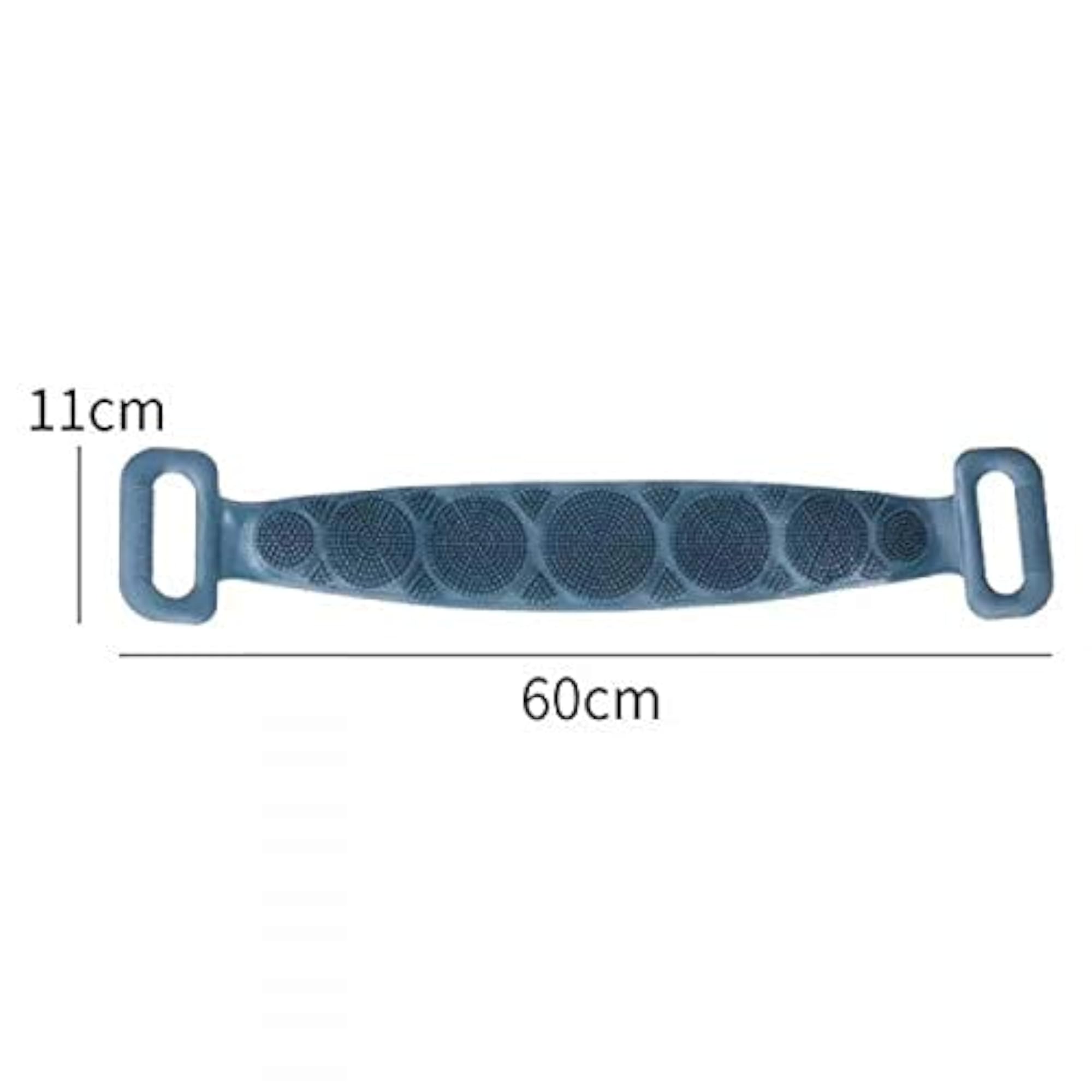 Silicone Back Scrubber Bath Brush Washer for Dead Skin Removal