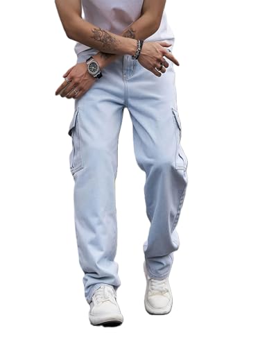 Image of ADBUCKS Men's Loose low Rise Jeans