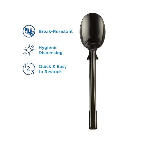 Image of Dixie Soup Spoon,BK,Series T,Med,DUSSPS5,PK960 DUSSPS5-1 Each
