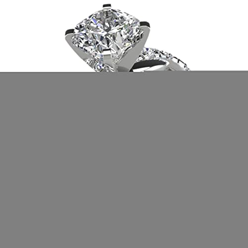 Caneem Anillos torcidos con Detalles de Diamantes | Alianza de Boda Anillo de Promesa Anillo Minimalista Regalo para Ella | Anillo de Diamante simulado Anillos de joyería con Detalles de Diamantes